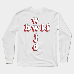 wwjd x hwlf Long Sleeve T-Shirt